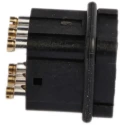 HARTING Heavy Duty Power Connector Insert, Male, 10A Current Rating, 50V Voltage, 6 Contacts, STAF Series 09700062616