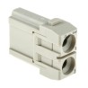 HARTING Heavy Duty Power Connector Module 40A 1 kV HAN Modular Series Male 2 Contacts 09140022601