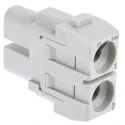 HARTING Heavy Duty Power Connector Module 40A 1kV HAN Modular Series Female 2 Contacts 09140022701