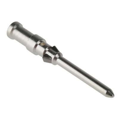 HARTING Heavy Duty Power Connector Male Crimp Contact 10A 250V Silver Plated Copper Alloy 09150006105
