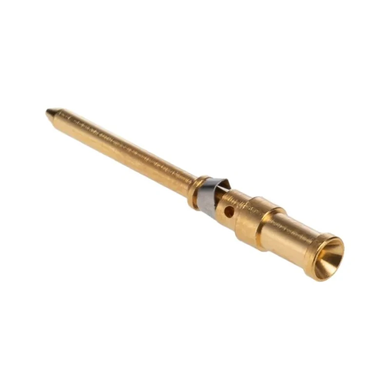 HARTING Heavy Duty Power Connector Han D Male Crimp Contact 10A 250V Gold Plated 09150006125