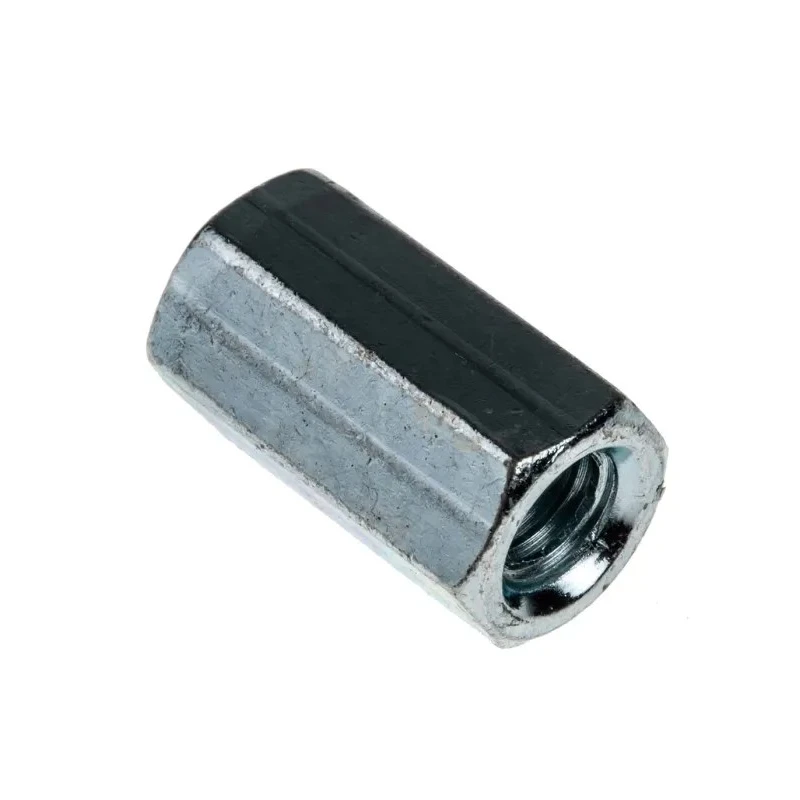 RS PRO 18 mm Bright Zinc Steel Coupling Nut, M6 276-522