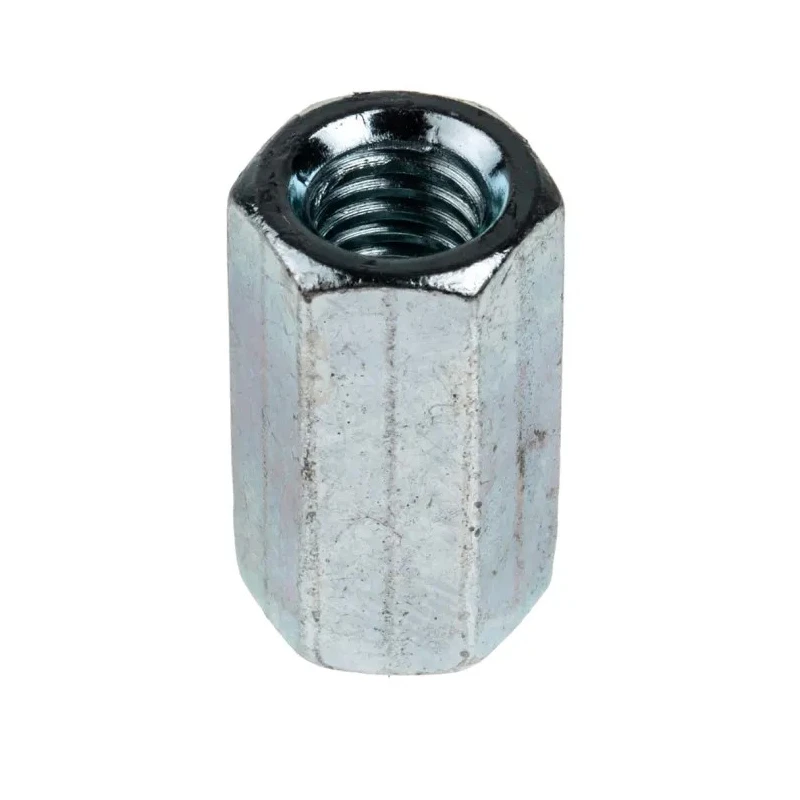 RS PRO 18 mm Bright Zinc Steel Coupling Nut, M6 276-522
