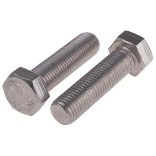 RS PRO Stainless Steel Metric Thread Hex Bolt M16 x 60 mm DIN 933 276-673