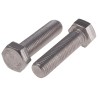RS PRO Stainless Steel Metric Thread Hex Bolt M16 x 60 mm DIN 933 276-673