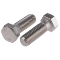 RS PRO Stainless Steel Hex Bolt M16 x 50 mm DIN 933 276-667