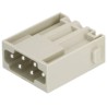 HARTING Heavy Duty Power Connector Module, 16A, HAN Modular Series Male, 6 Contacts 09140062633