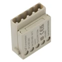 HARTING Heavy Duty Power Connector Module 16A 400V HAN Modular Series Male 5 Contacts 09140052601