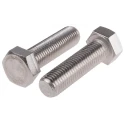 RS PRO Plain Stainless Steel Hex Bolt M20 x 70 mm 276-730