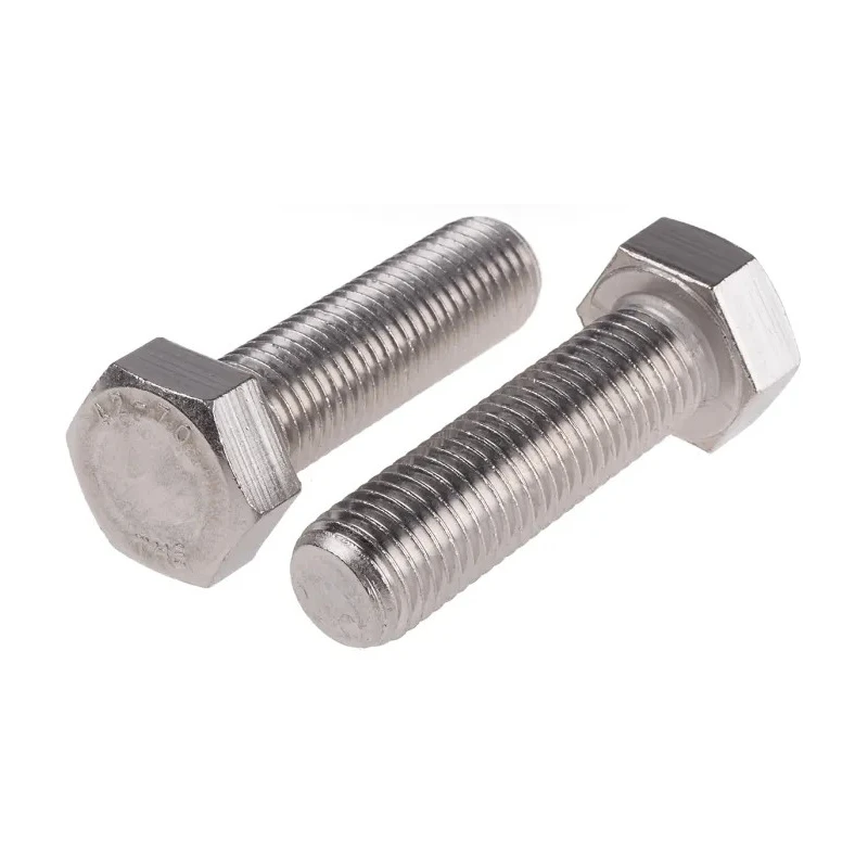 RS PRO Plain Stainless Steel Hex Bolt M20 x 70 mm 276-730