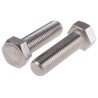 RS PRO Plain Stainless Steel Hex Bolt M20 x 70 mm 276-730