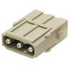 HARTING Heavy Duty Power Connector Module Han-Modular Series Male 3 Contacts 40A 690V 09140032602