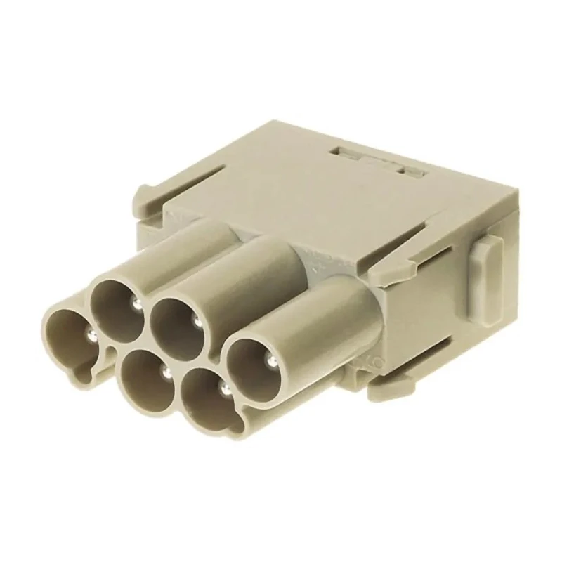 HARTING Heavy Duty Power Connector Module 16A Han-Modular Series Male 6 Contacts 09140063041