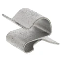 RS PRO Girder Cable Clip Stainless Steel Passivated Zinc Plated, 8-9 mm Cable Diameter, 2-4 mm Flange Thickness 277-014