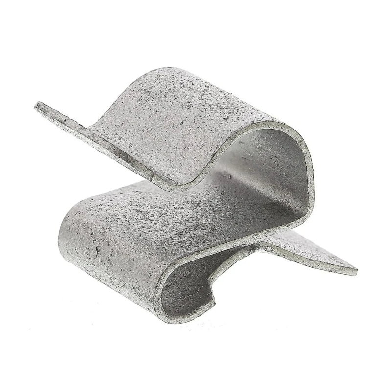 RS PRO Girder Cable Clip Stainless Steel Passivated Zinc Plated, 8-9 mm Cable Diameter, 2-4 mm Flange Thickness 277-014