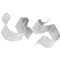 RS PRO Girder Cable Clip Stainless Steel 20-24mm Cable Diameter, 4-7mm Flange Thickness 277-121