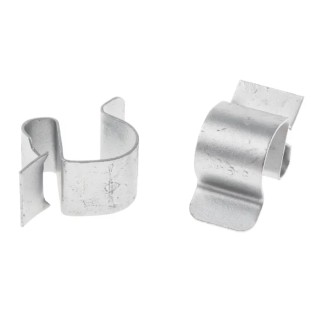 RS PRO Girder Cable Clip Stainless Steel Passivated Zinc Plated 15-19 mm Cable Diameter 4 mm Flange Thickness 277-115