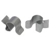 RS PRO Girder Cable Clip Stainless Steel 12mm-14mm Cable Diameter Passivated Zinc Plated UK Origin 277-109