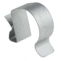 RS PRO Girder Cable Clip Stainless Steel Passivated Zinc Plated Finish 25-32 mm Cable Diameter 4 mm Flange Thickness 277-137