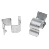 RS PRO Girder Cable Clip Stainless Steel Passivated Zinc Plated 12-14mm Cable Diameter 8mm Flange Thickness 277-171