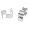 RS PRO Stainless Steel Girder Cable Clip 15-19 mm Diameter, Passivated Zinc Plated Finish 277-187