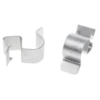 RS PRO Stainless Steel Girder Cable Clip 15-19 mm Diameter, Passivated Zinc Plated Finish 277-187