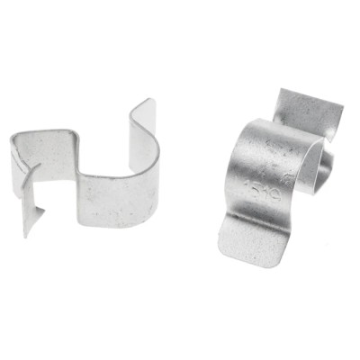 RS PRO Stainless Steel Girder Cable Clip 15-19 mm Diameter, Passivated Zinc Plated Finish 277-187