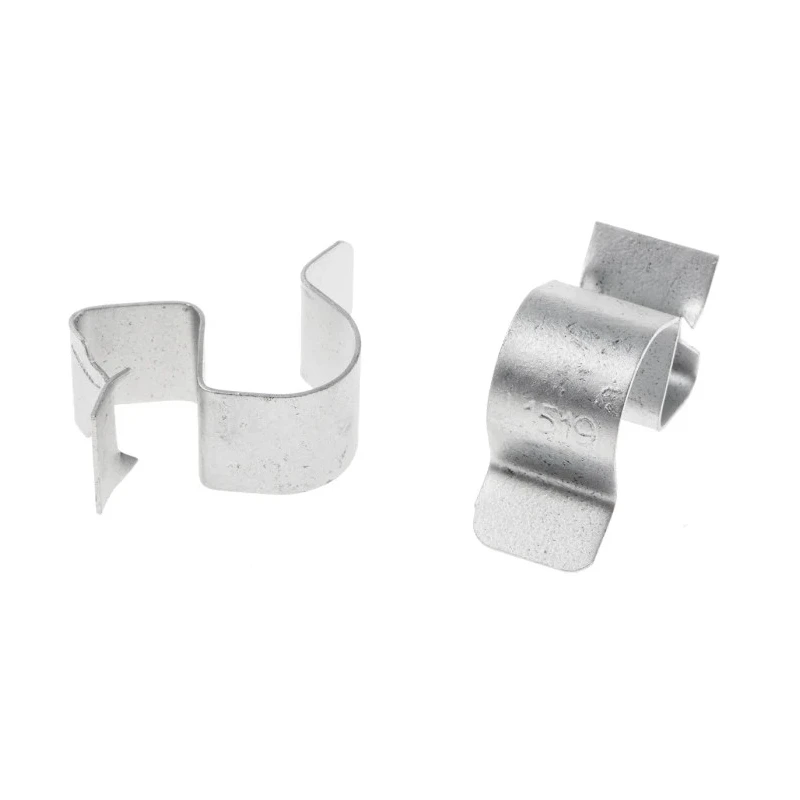 RS PRO Stainless Steel Girder Cable Clip 15-19 mm Diameter, Passivated Zinc Plated Finish 277-187