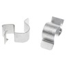 RS PRO Stainless Steel Girder Cable Clip 15-19 mm Diameter, Passivated Zinc Plated Finish 277-187
