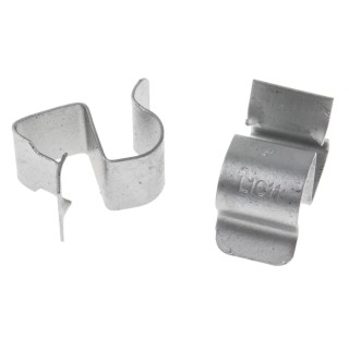 RS PRO Girder Cable Clip Stainless Steel Passivated Zinc Plated 10-11mm Cable Diameter 8mm Max Flange Thickness 277-165