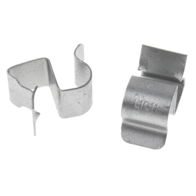 RS PRO Girder Cable Clip Stainless Steel Passivated Zinc Plated 10-11mm Cable Diameter 8mm Max Flange Thickness 277-165