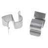 RS PRO Girder Cable Clip Stainless Steel Passivated Zinc Plated 10-11mm Cable Diameter 8mm Max Flange Thickness 277-165