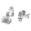 RS PRO Girder Conduit Clamp Stainless Steel 8-14mm Flange Thickness 19-26mm Pipe Diameter 12kg Load 277-395
