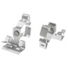 RS PRO Girder Conduit Clamp Stainless Steel 8-14mm Flange Thickness 19-26mm Pipe Diameter 12kg Load 277-395