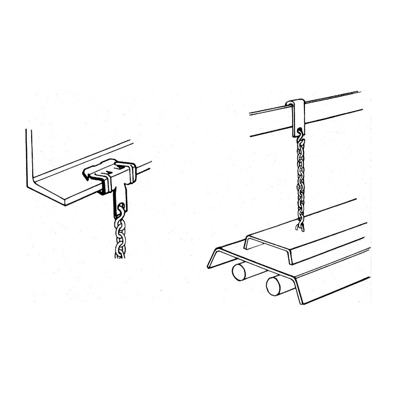 RS PRO Girder Suspension Clip & Hanger Steel 1.5-3 mm Flange Thickness 72kg Max Load 277-480