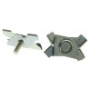 RS PRO Girder Suspension Clip & Hanger Steel, 25 mm Flange Thickness, 22 kg Max Load 277-547