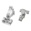 RS PRO Girder Conduit Clamp Stainless Steel Maximum Load 12kg 8mm Flange 277-389