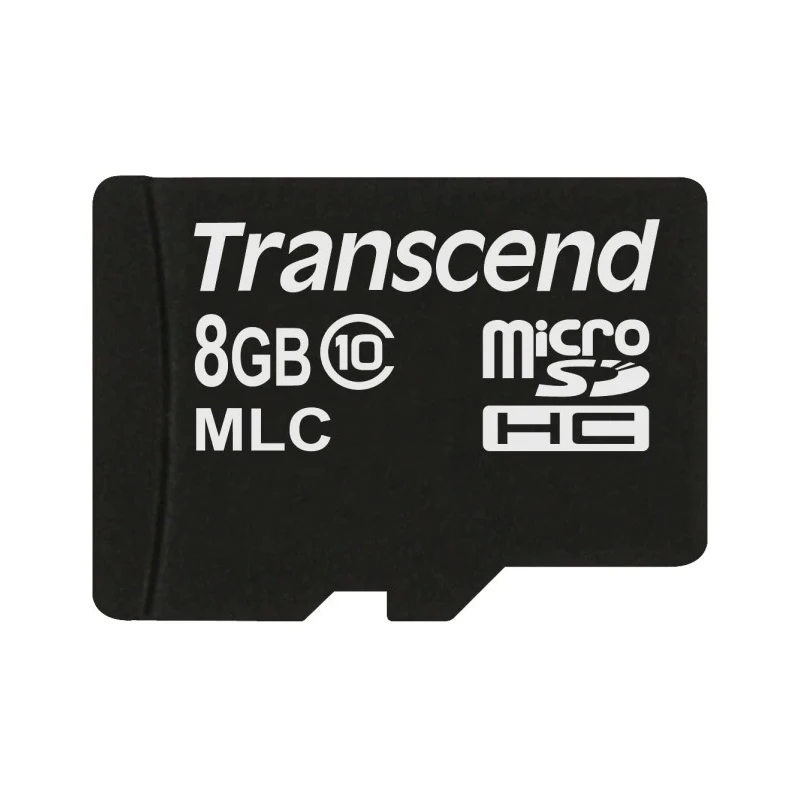Transcend Industrial Grade 8 GB MicroSDHC microSD Card Class 10 TS8GUSDC10M