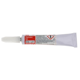 RS PRO Industrial Cyanoacrylate Adhesive Gel Super Glue 20 g Transparent 473-423
