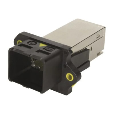 HARTING PushPull V4 Series RJ45 Connector Male, Cable, Cat6 360° Shielded Straight 8 Port 1 Way RJ45