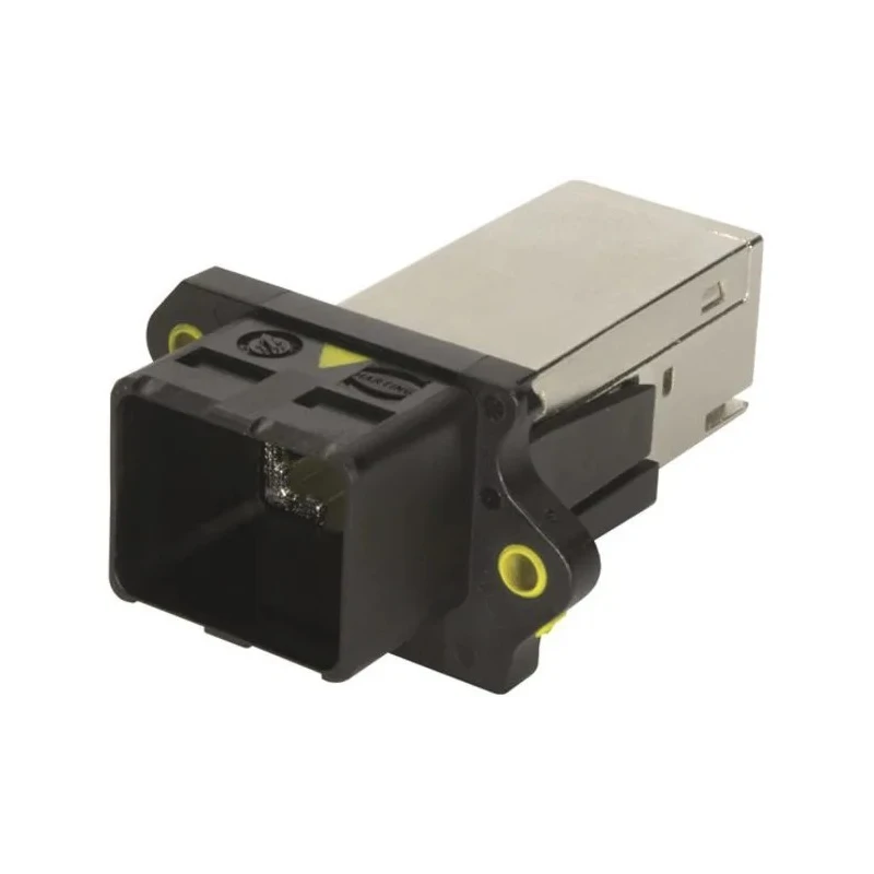 HARTING PushPull V4 Series RJ45 Connector Male, Cable, Cat6 360° Shielded Straight 8 Port 1 Way RJ45