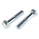 RS PRO Bright Zinc Plated Steel Hex Bolt M20 x 90 mm Grade 8.8 DIN 931 277-553