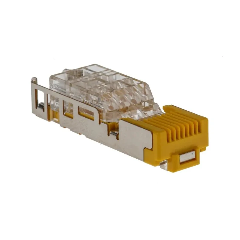 HARTING PushPull V4 Series RJ45 Connector Male Cable Cat6 360° Shielded Straight 8 Port 1 Way RJ45