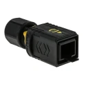 HARTING PushPull V4 Series RJ45 Connector Male Cable Cat6 360° Shielded Straight 8 Port 1 Way RJ45