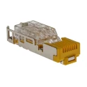 HARTING PushPull V4 Series RJ45 Connector Male Cable Cat6 360° Shielded Straight 8 Port 1 Way RJ45