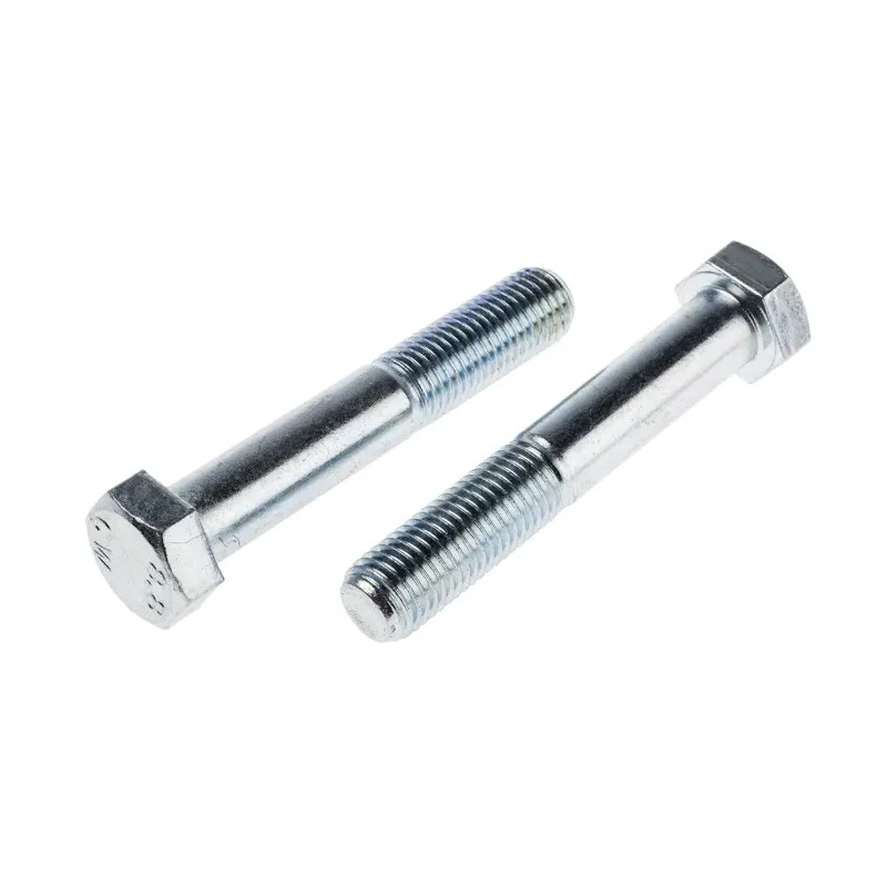 RS PRO Bright Zinc Plated Steel Hex Bolt M20 x 120 mm 304 Grade DIN 931 277-575