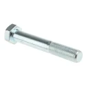 RS PRO Bright Zinc Plated Steel Hex Bolt M20 x 130 mm 304 Grade High Tensile DIN 931 277-581