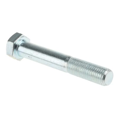 RS PRO Bright Zinc Plated Steel Hex Bolt M20 x 130 mm 304 Grade High Tensile DIN 931 277-581
