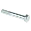 RS PRO Bright Zinc Plated Steel Hex Bolt M20 x 130 mm 304 Grade High Tensile DIN 931 277-581