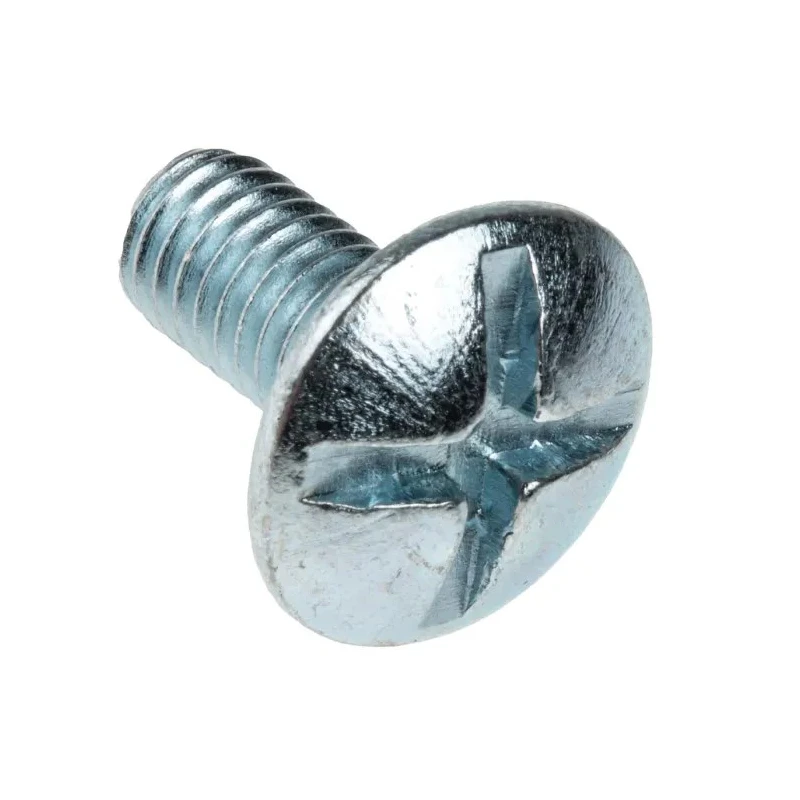 RS PRO Bright Zinc Steel Roofing Bolt M6 Thread Size with Phillips Drive, Grade 4.8, 12mm Length 277-604